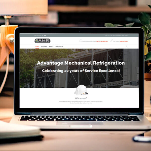 Advantage Mechanical Refrigeration Website Design